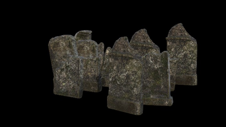 UE项目资源_模型资源_石碑036