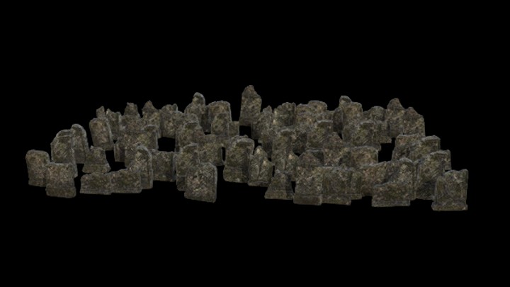 UE项目资源_模型资源_石碑037