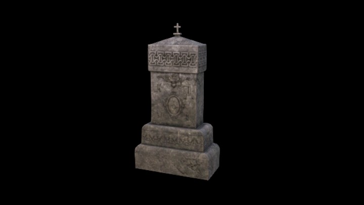 UE项目资源_模型资源_石碑074