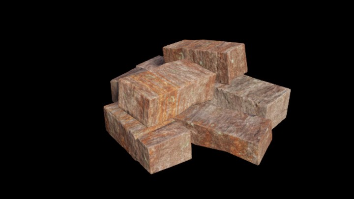 UE项目资源_模型资源_砖头027