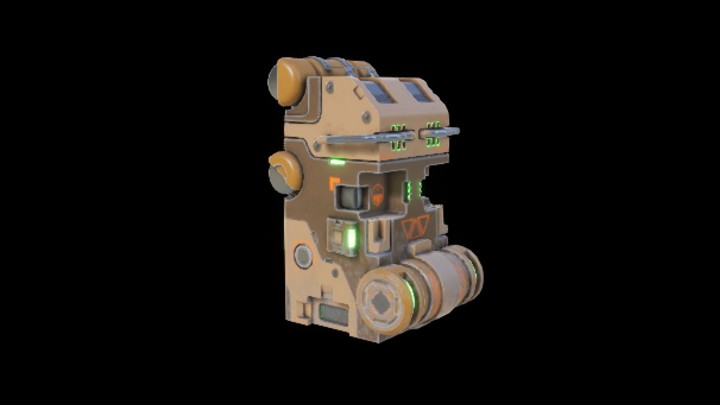 UE项目资源_模型资源_科幻风补给箱022