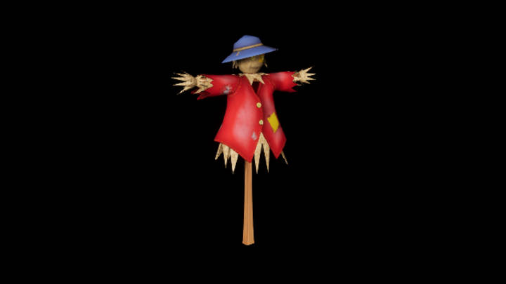 UE项目资源_模型资源_稻草人002