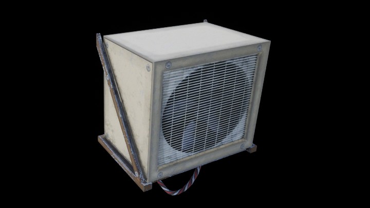 UE项目资源_模型资源_空调柜机006