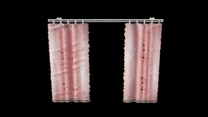 UE项目资源_模型资源_窗帘136