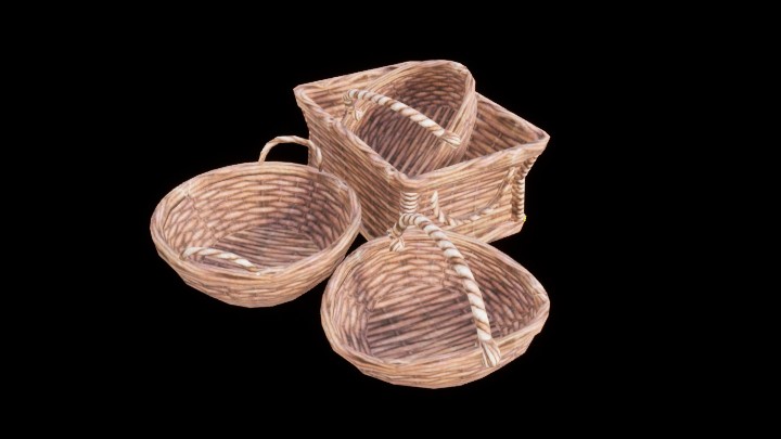 UE项目资源_模型资源_竹筐005