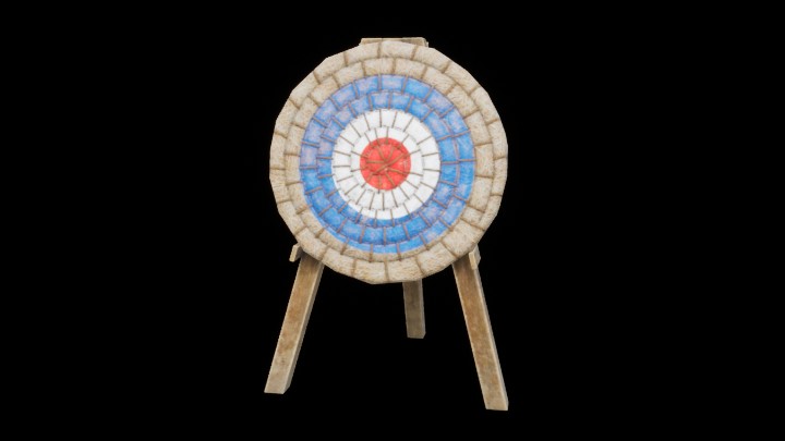 UE项目资源_模型资源_箭靶002