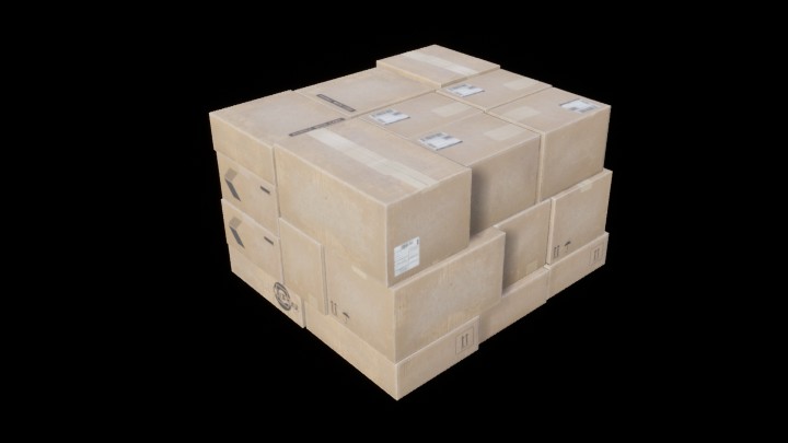 UE项目资源_模型资源_纸箱102
