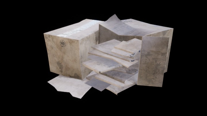 UE项目资源_模型资源_纸箱板008