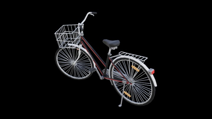 UE项目资源_模型资源_自行车018