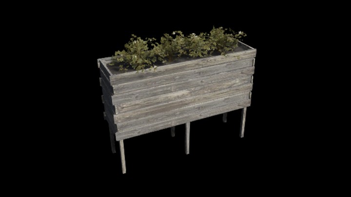 UE项目资源_模型资源_花坛046