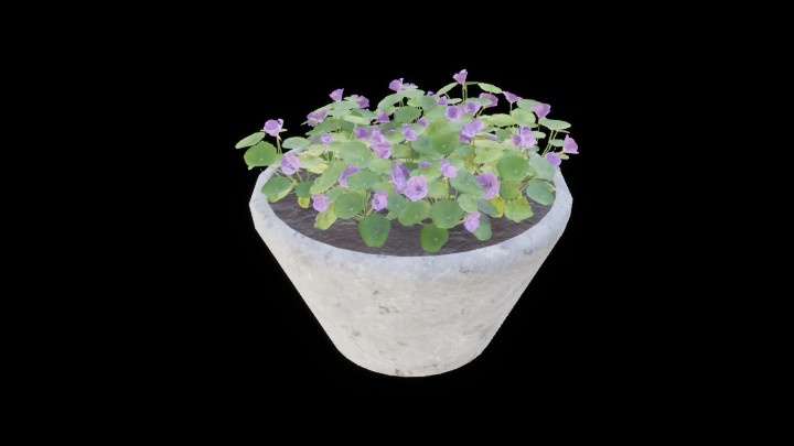 UE项目资源_模型资源_花盆108