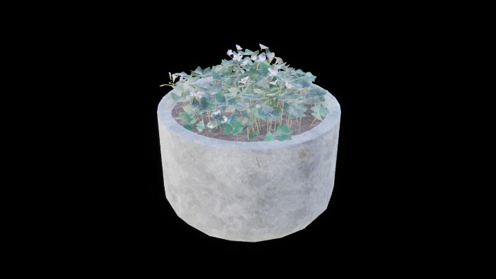 UE项目资源_模型资源_花盆109