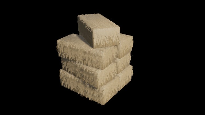 UE项目资源_模型资源_草垛010