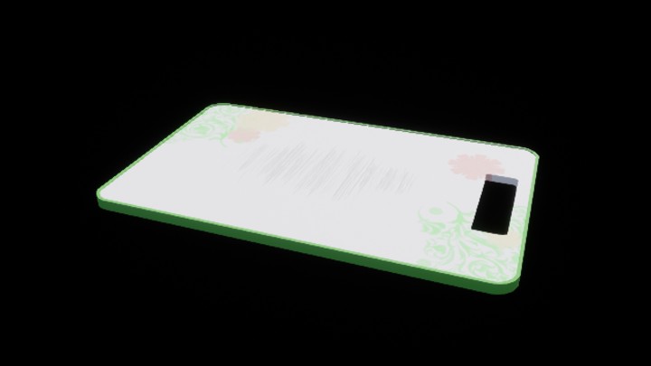 UE项目资源_模型资源_菜板008