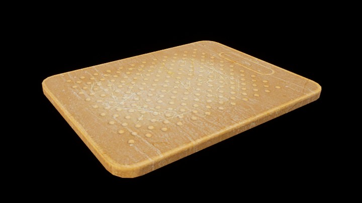 UE项目资源_模型资源_菜板019