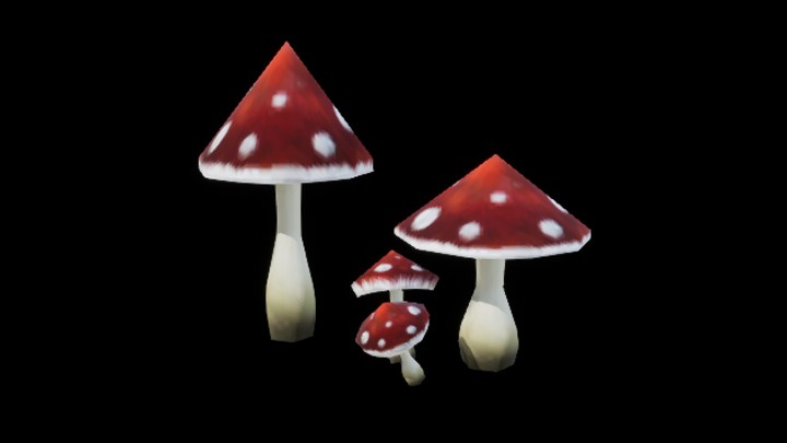 UE项目资源_模型资源_蘑菇270