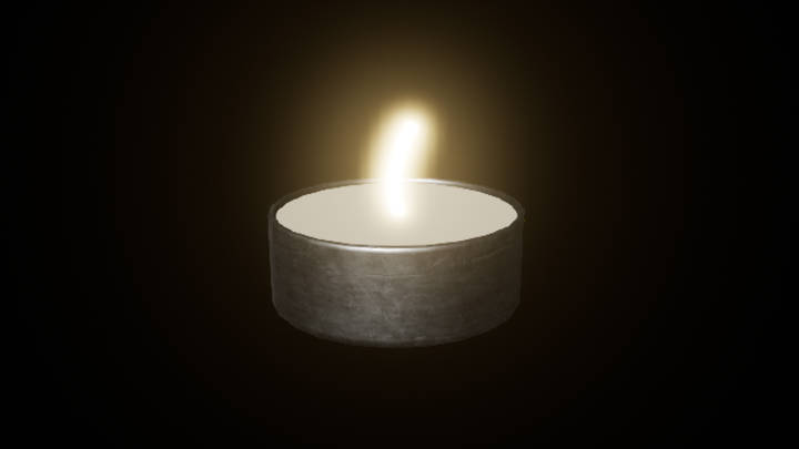 UE项目资源_模型资源_蜡烛143