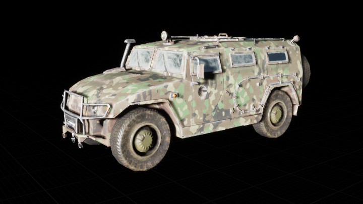 UE项目资源_模型资源_越野车005