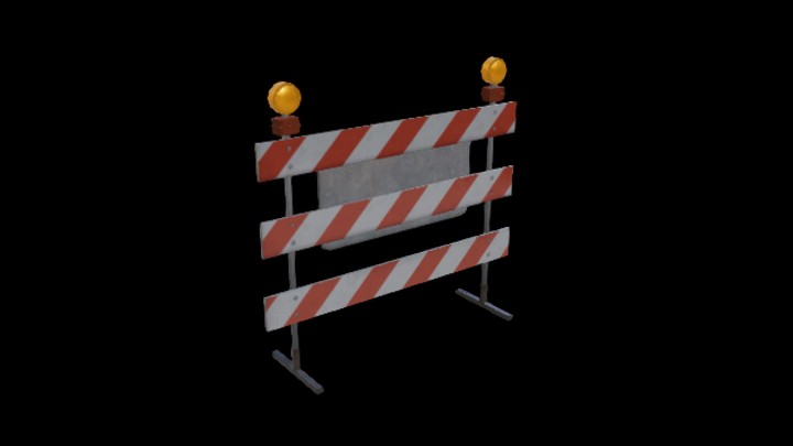 UE项目资源_模型资源_路障141