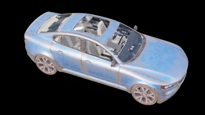 UE项目资源_模型资源_车041