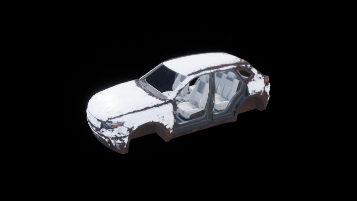 UE项目资源_模型资源_车072