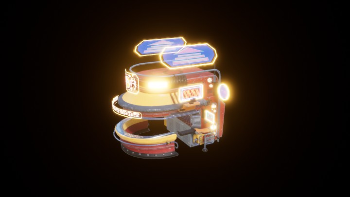 UE项目资源_模型资源_酒吧前台001