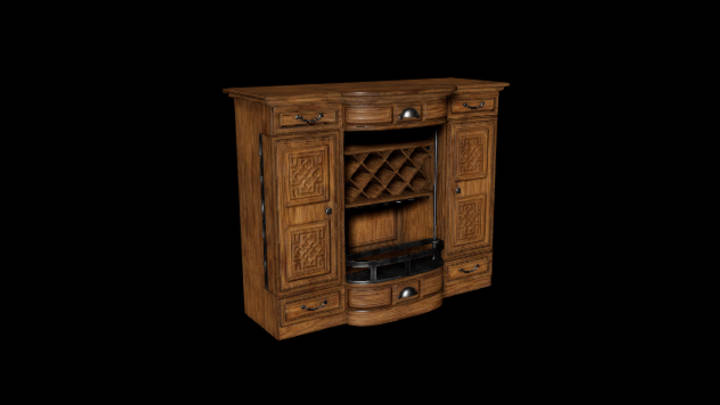 UE项目资源_模型资源_酒柜001