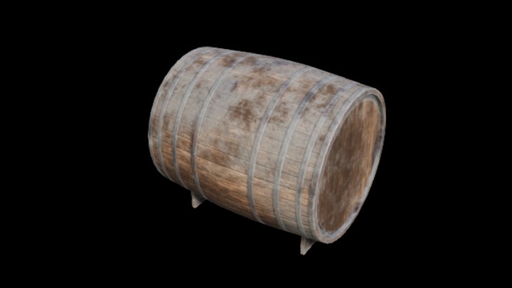 UE项目资源_模型资源_酒桶009