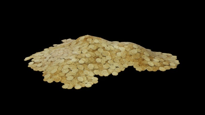 UE项目资源_模型资源_金币堆005