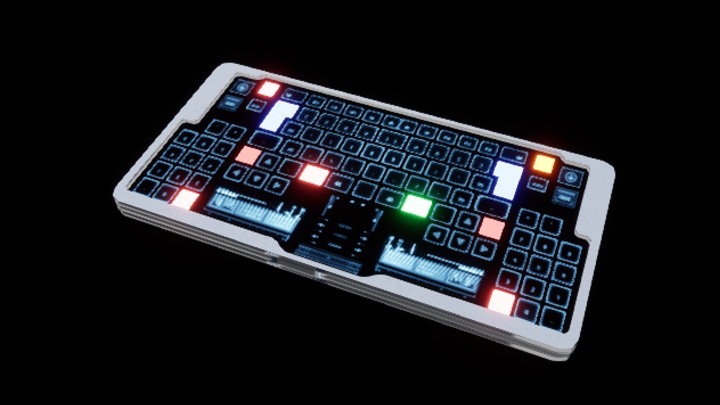 UE项目资源_模型资源_键盘027