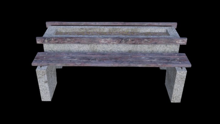 UE项目资源_模型资源_长椅051