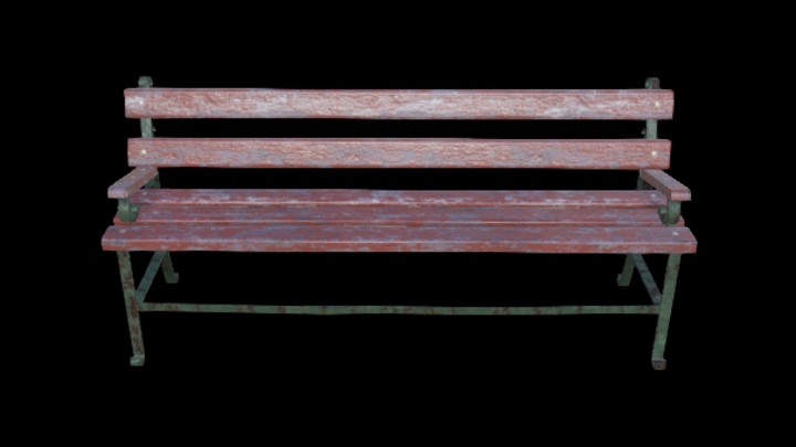 UE项目资源_模型资源_长椅057