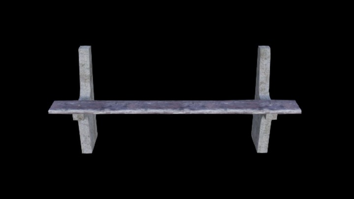 UE项目资源_模型资源_长椅061