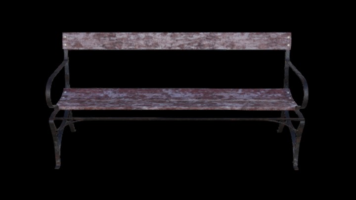 UE项目资源_模型资源_长椅063