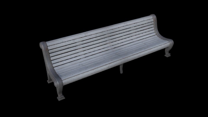 UE项目资源_模型资源_长椅068
