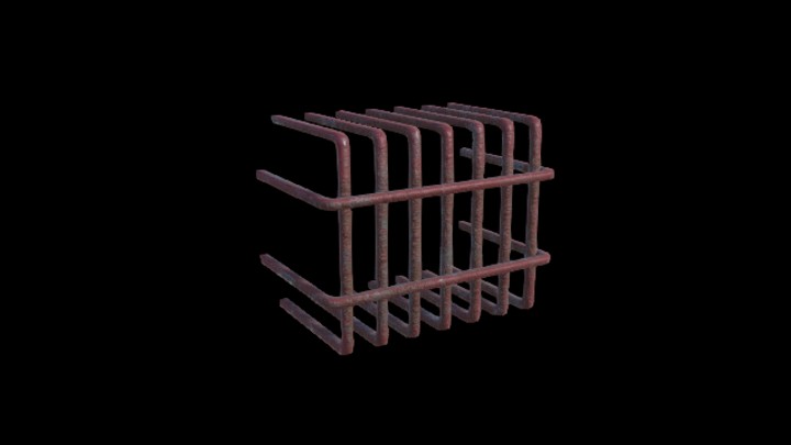 UE项目资源_模型资源_防盗窗002