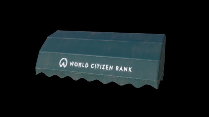 UE项目资源_模型资源_雨篷007