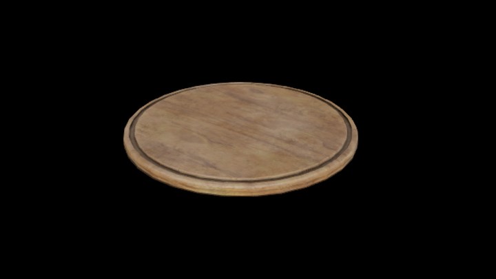 UE项目资源_模型资源_面包盘001