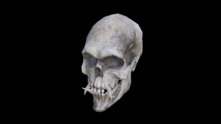 UE项目资源_模型资源_骷髅头003