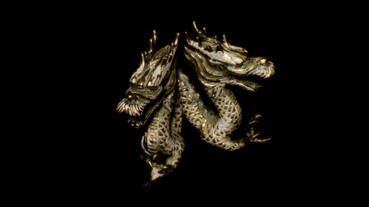 UE项目资源_模型资源_龙雕塑002