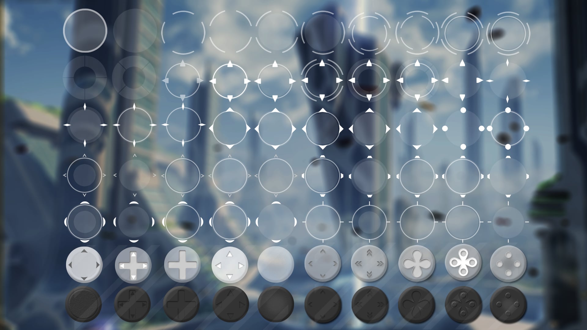 Virtual Joystick Minimalist Pack图标资源