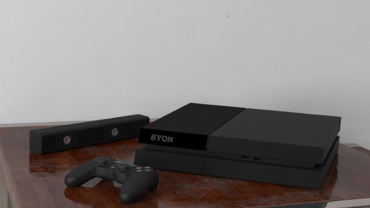 渲染模型_PS游戏机001