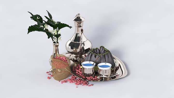 渲染模型_下午茶006