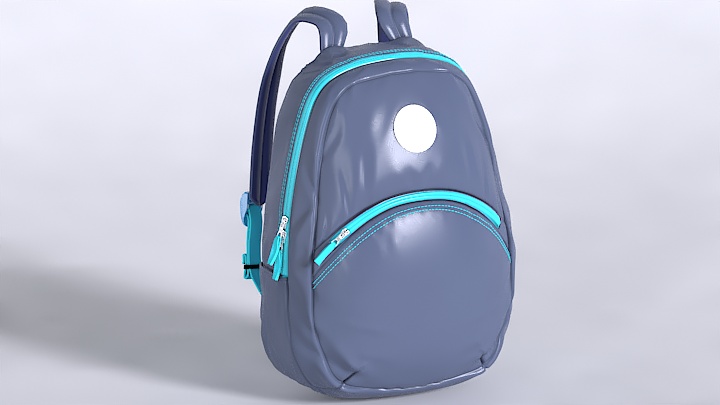 渲染模型_书包002