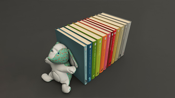 渲染模型_书籍004