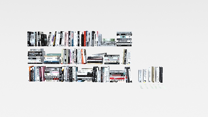 渲染模型_书籍011