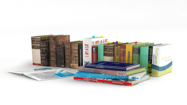 渲染模型_书籍020