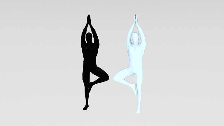 渲染模型_人体雕塑005