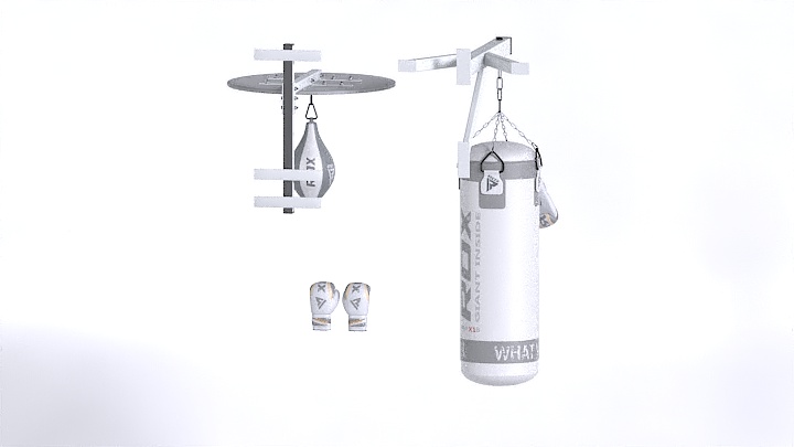 渲染模型_健身器材035