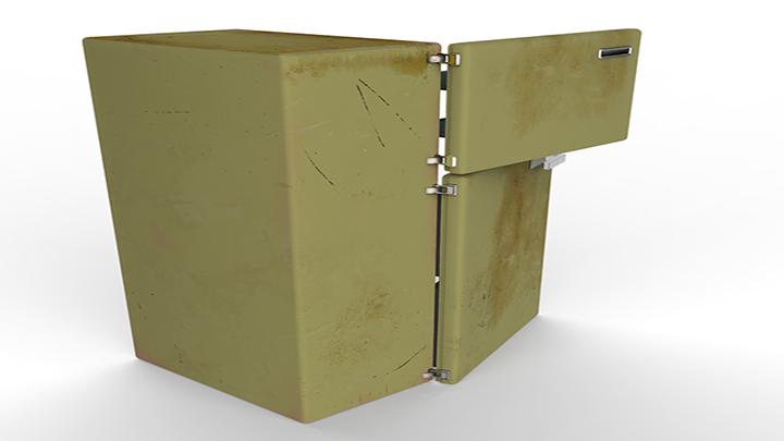 渲染模型_冰箱032